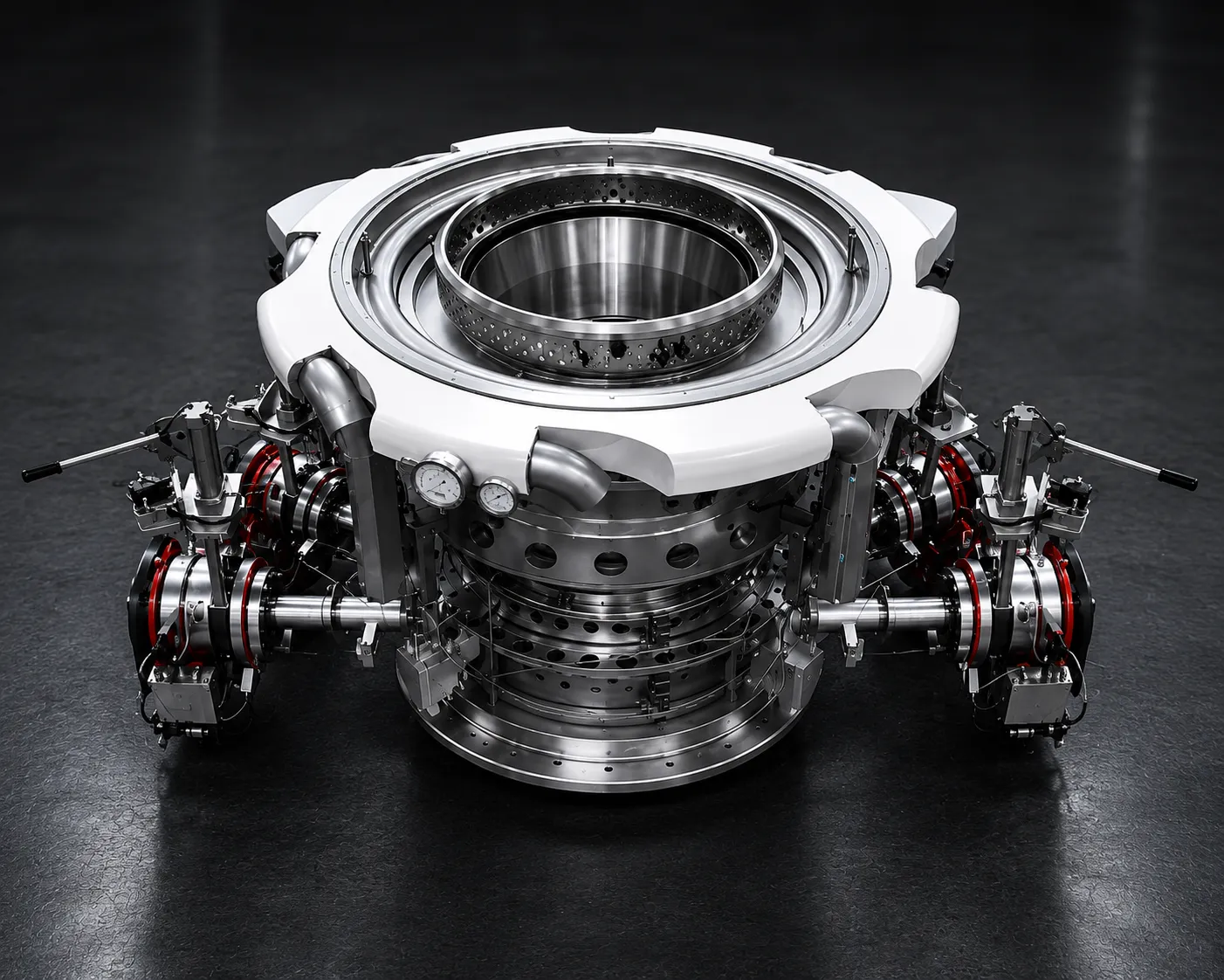 Precision extrusion die head for multilayer film production