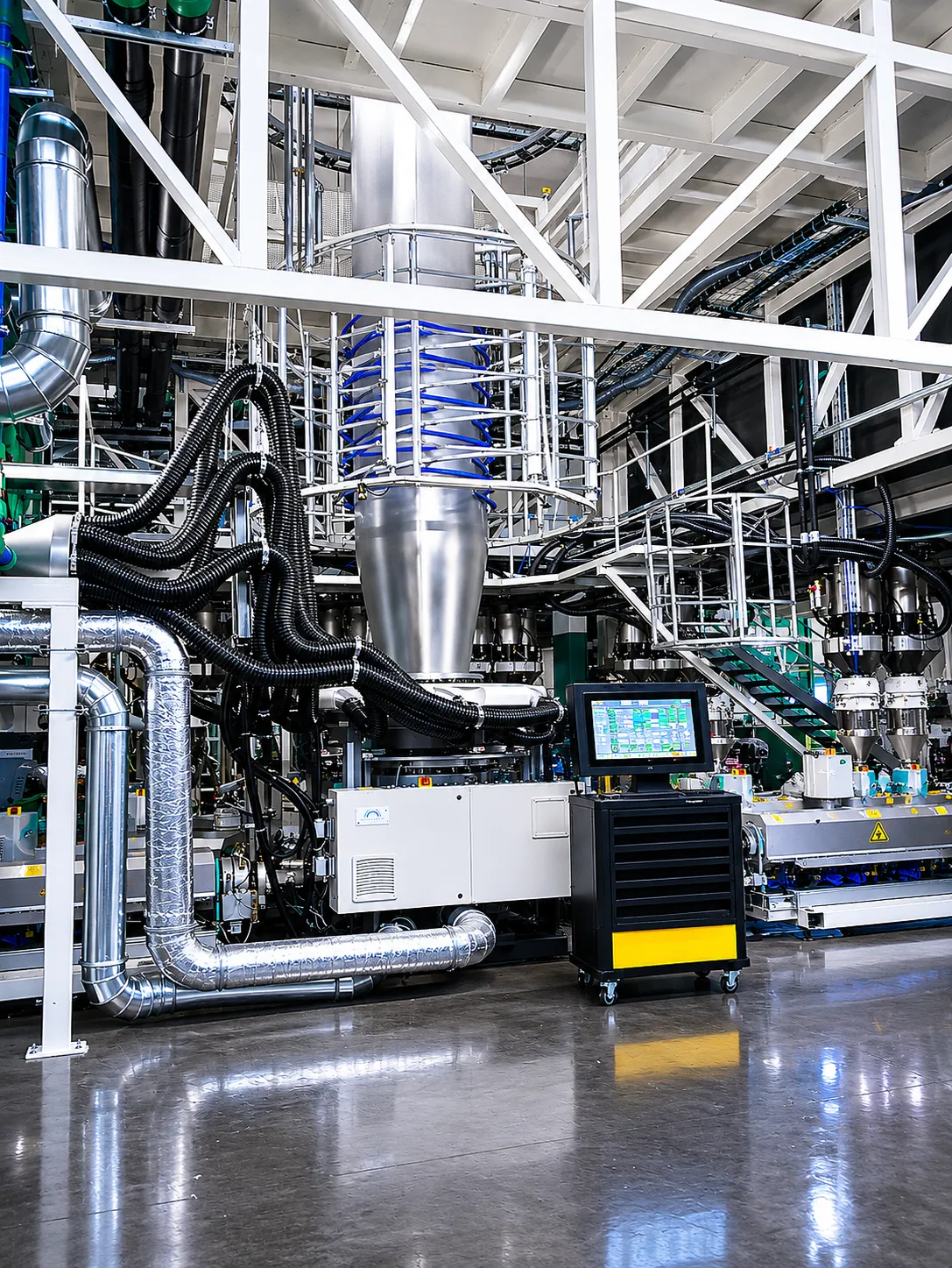 COEX7 extrusion line with 2400 mm useful width
